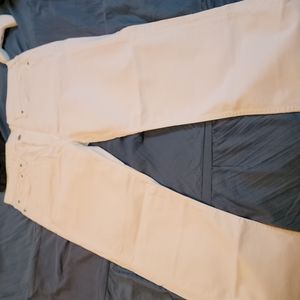 White Levi jeans